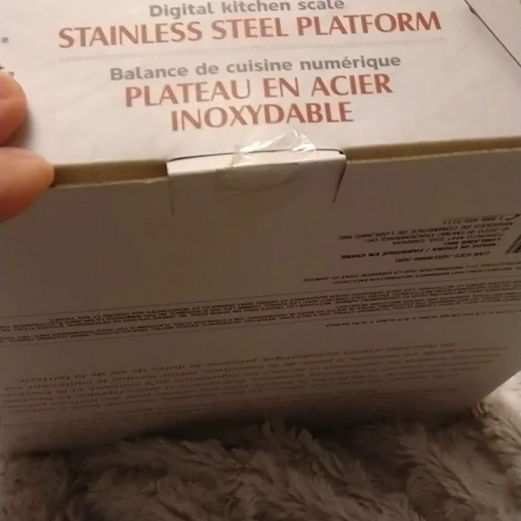 *NIB* Stainless steel Digital Kitchen Scale - Picture 3 of 9